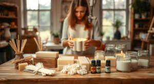 Learn How to Make Homemade Candles with Calming Essences